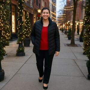 Chico's Tank NWT Size 3 (XL) Layer Me Touch of Cashmere Stiletto Sparkle Holiday